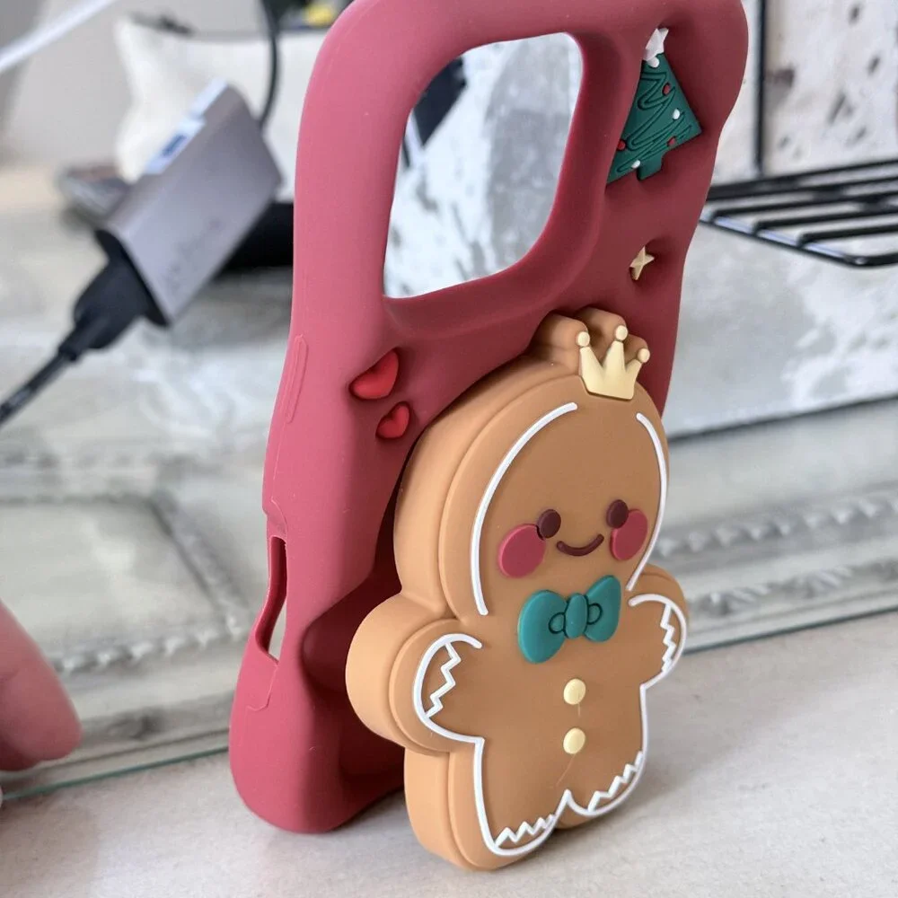 GingerBread iPhone Case with Socket - For iPhone 13 Pro